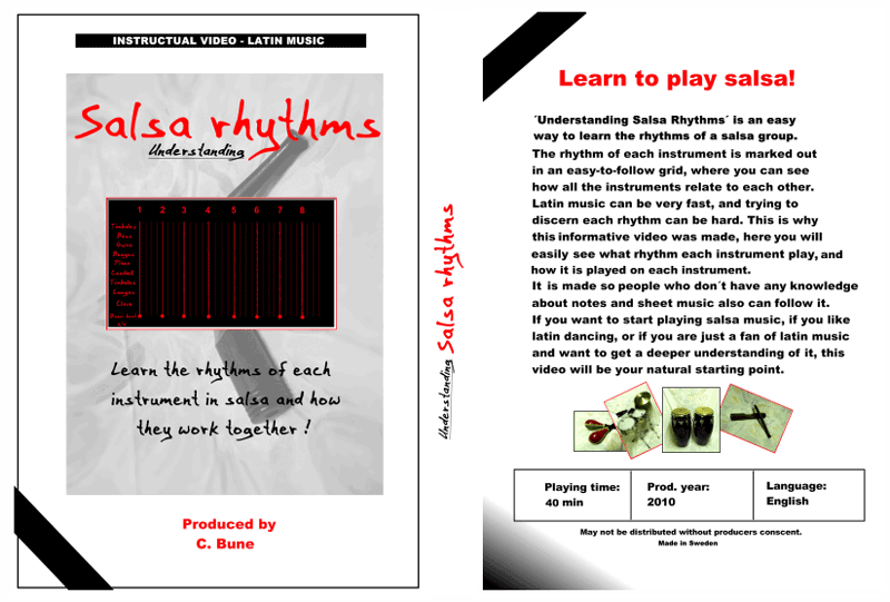 Bild: DVD cover of Salsa Video Bild: DVD cover of Salsa Video